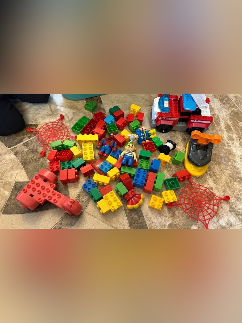 Lego Duplo Bulk Bundle with Paw Patrol Vehicles